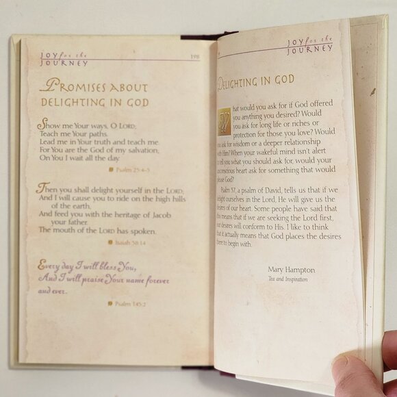 Joy for the Journey: A Woman's Book of Joyful Promises by Terri Gibbs - Picture 5 of 6